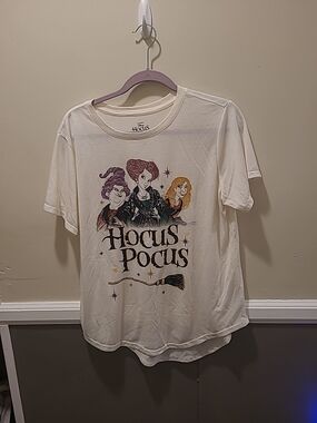 Hocus Pocus Sanderson Sisters Graphic T-Shirt Witchy Halloween Tee Juniors XXL